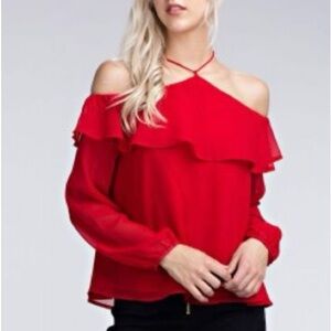HONEY PUNCH OFF SHOULDER BLOUSE